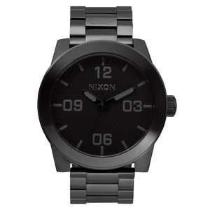 NWT Men’s Nixon Corporal SS all black watch